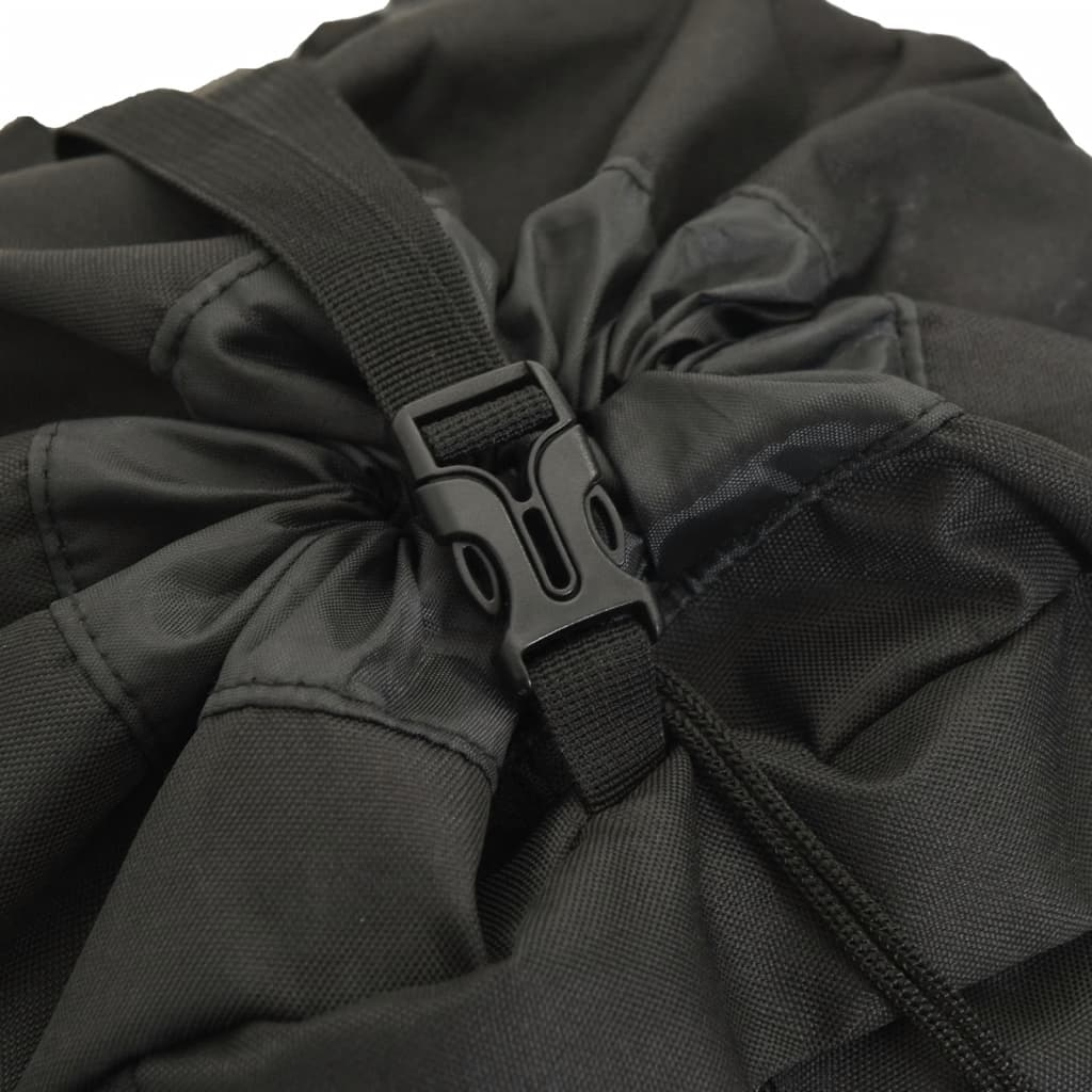Wandelrugzak 60 L oxford stof zwart is nu te koop bij PeponiXL, paradijselijk wonen!