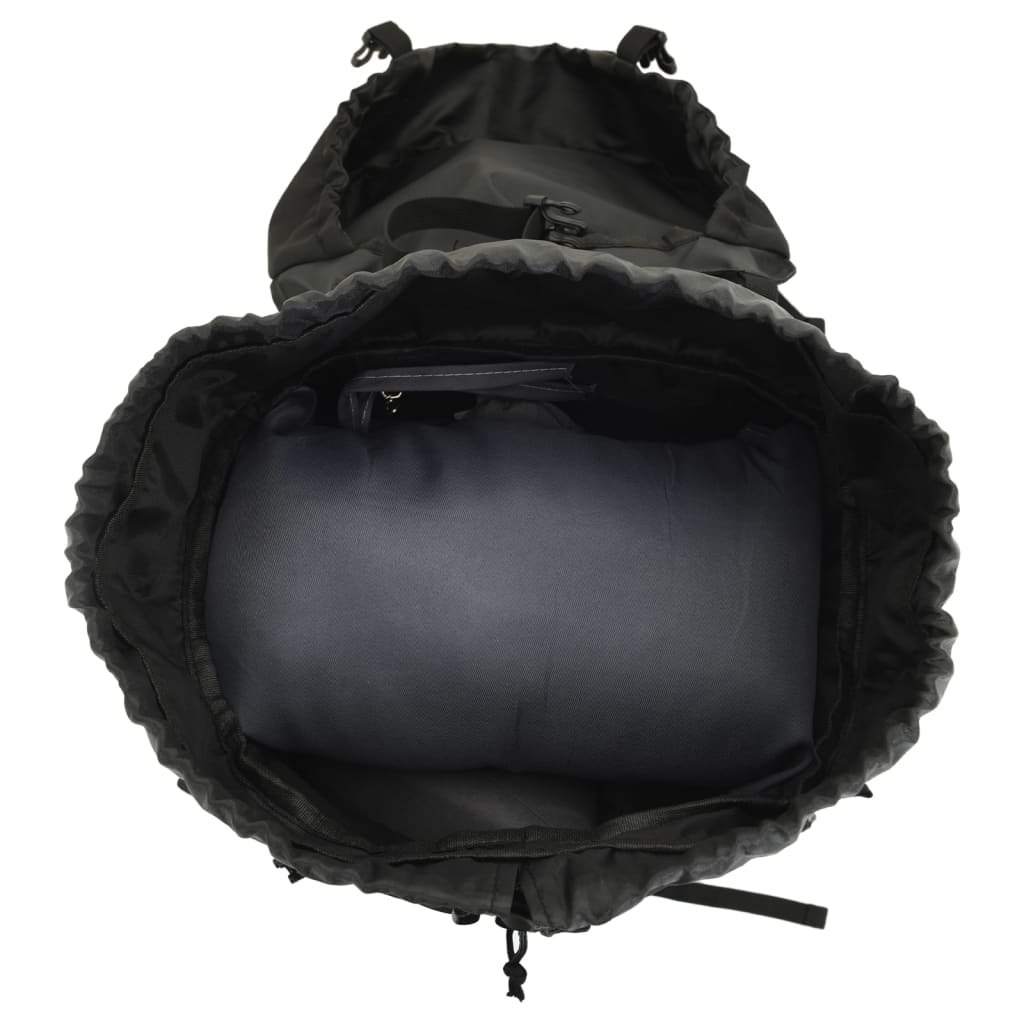 Wandelrugzak 60 L oxford stof zwart is nu te koop bij PeponiXL, paradijselijk wonen!