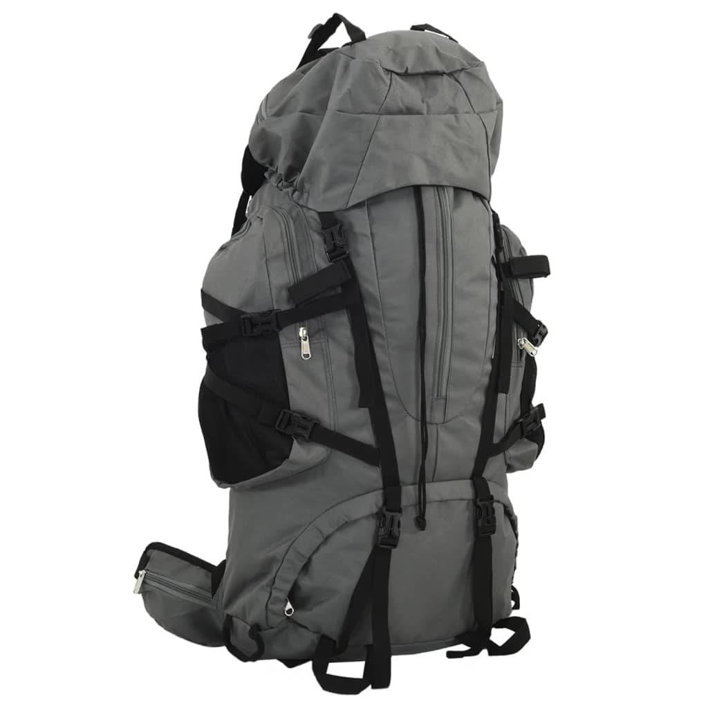Wandelrugzak 60 L oxford stof grijs is nu te koop bij PeponiXL, paradijselijk wonen!