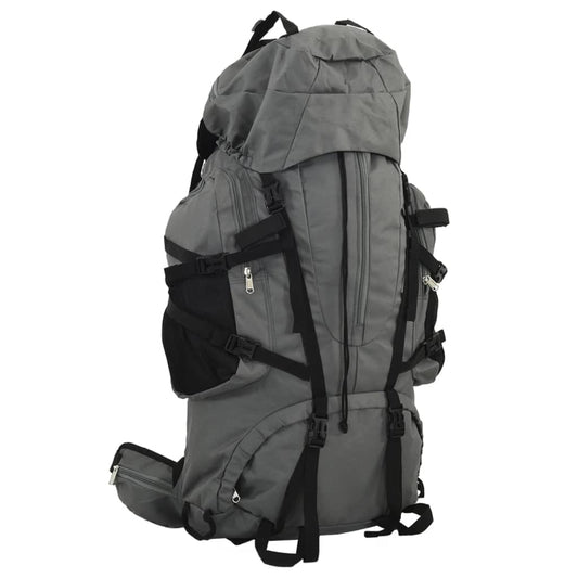 Wandelrugzak 60 L oxford stof grijs is nu te koop bij PeponiXL, paradijselijk wonen!