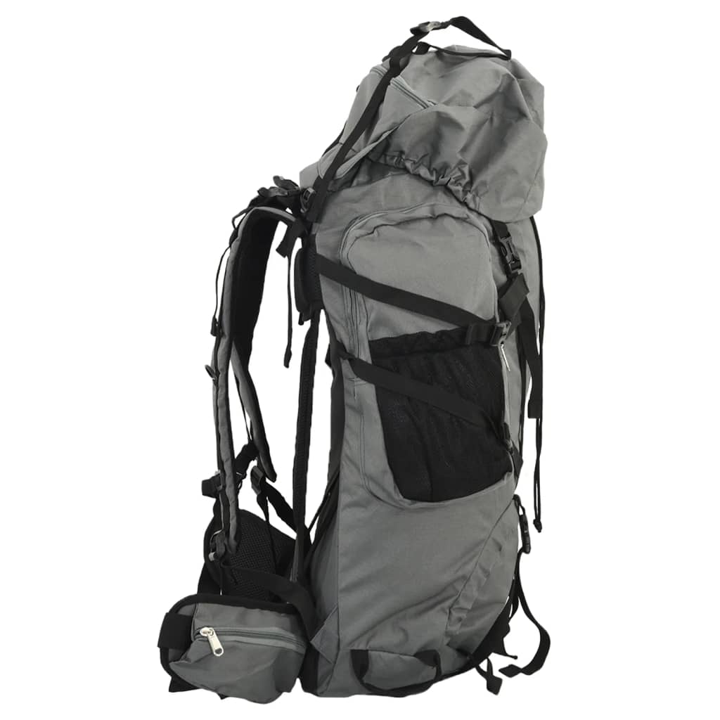 Wandelrugzak 60 L oxford stof grijs is nu te koop bij PeponiXL, paradijselijk wonen!