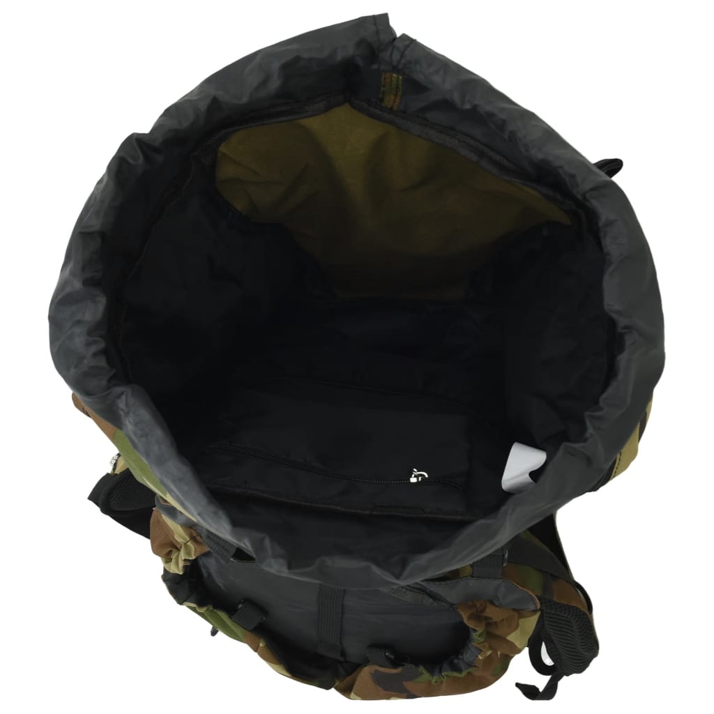 Wandelrugzak 60 L camouflage oxford stof groen is nu te koop bij PeponiXL, paradijselijk wonen!
