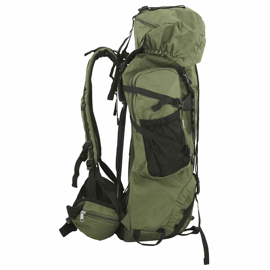 Wandelrugzak 60 L oxford stof legergroen is nu te koop bij PeponiXL, paradijselijk wonen!
