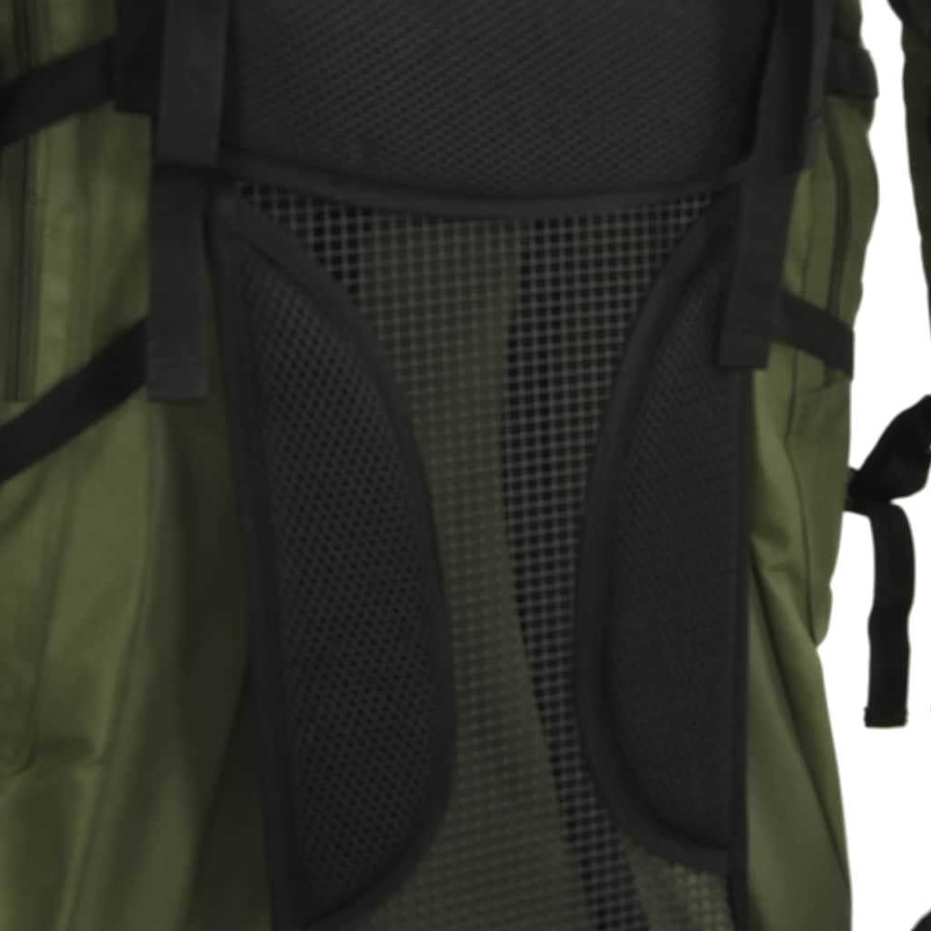 Wandelrugzak 60 L oxford stof legergroen is nu te koop bij PeponiXL, paradijselijk wonen!