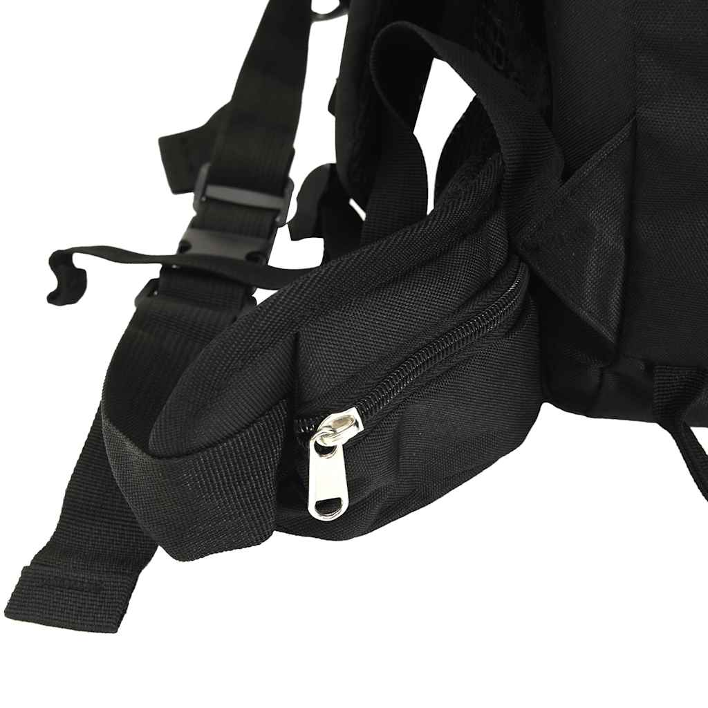 Wandelrugzak 80 L oxford stof zwart is nu te koop bij PeponiXL, paradijselijk wonen!