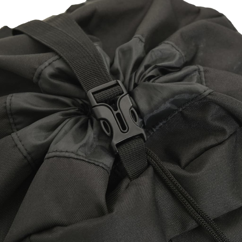 Wandelrugzak 80 L oxford stof zwart is nu te koop bij PeponiXL, paradijselijk wonen!