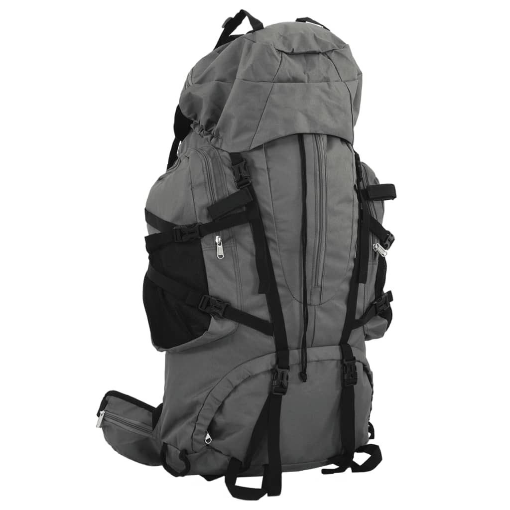 Wandelrugzak 80 L oxford stof grijs is nu te koop bij PeponiXL, paradijselijk wonen!