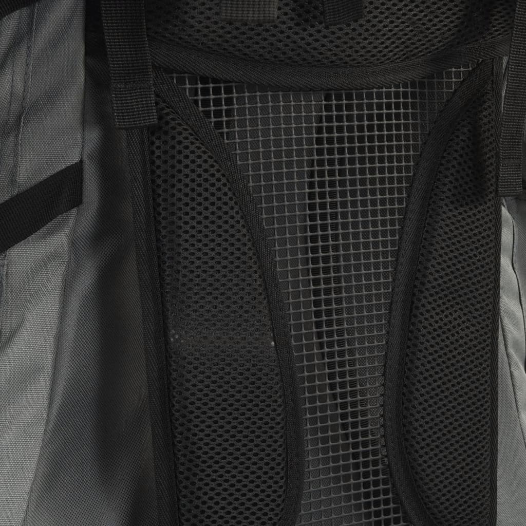 Wandelrugzak 80 L oxford stof grijs is nu te koop bij PeponiXL, paradijselijk wonen!