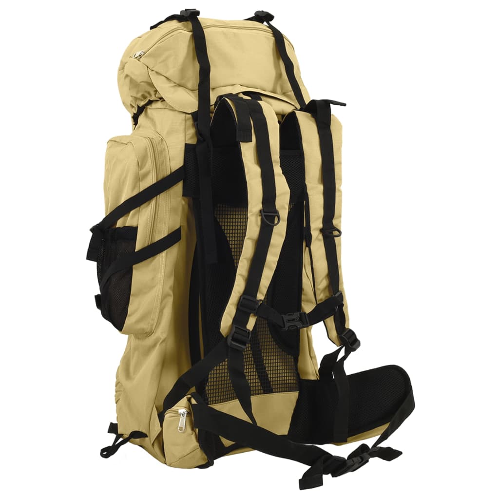 Wandelrugzak 80 L oxford stof kakikleurig is nu te koop bij PeponiXL, paradijselijk wonen!