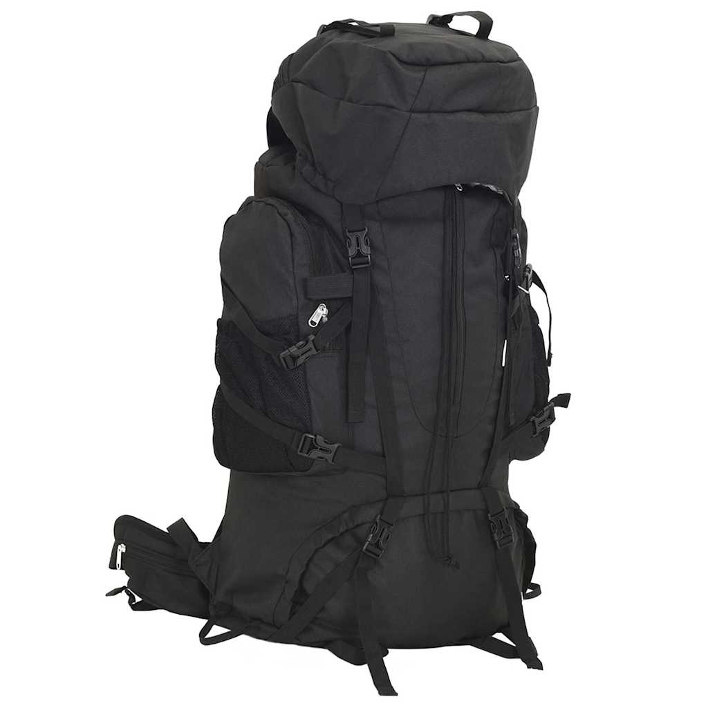 Wandelrugzak 100 L oxford stof zwart is nu te koop bij PeponiXL, paradijselijk wonen!