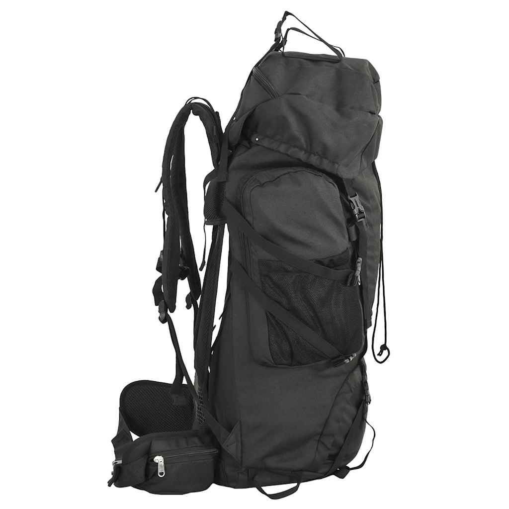 Wandelrugzak 100 L oxford stof zwart is nu te koop bij PeponiXL, paradijselijk wonen!
