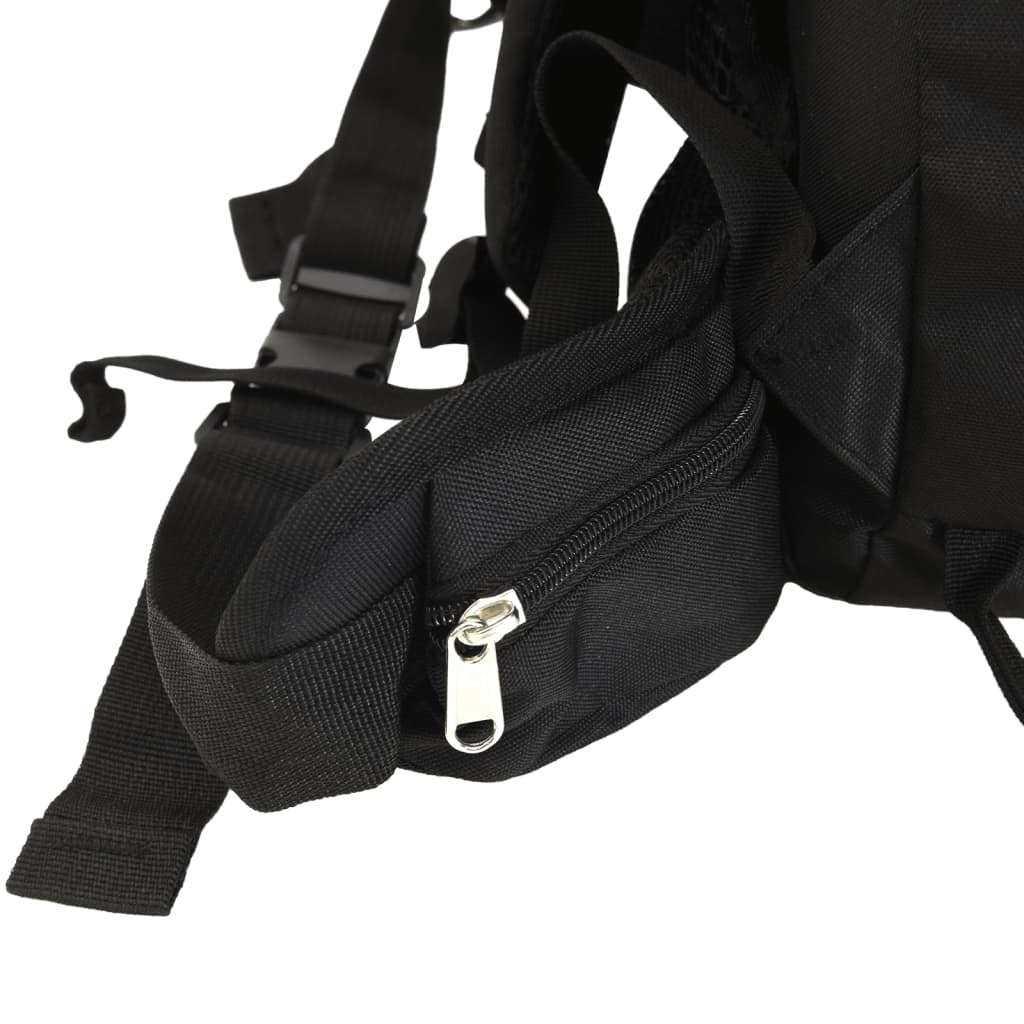 Wandelrugzak 100 L oxford stof zwart is nu te koop bij PeponiXL, paradijselijk wonen!