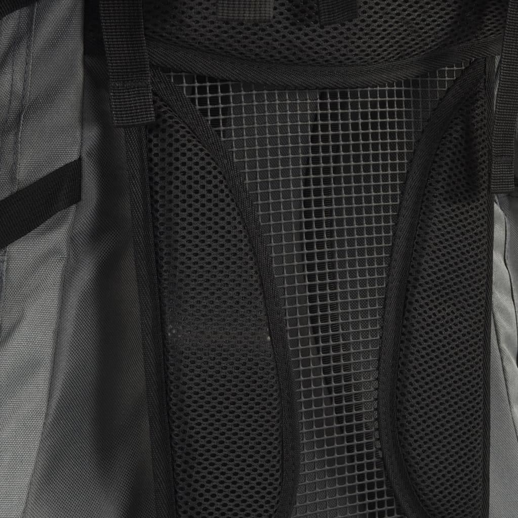 Wandelrugzak 100 L oxford stof grijs is nu te koop bij PeponiXL, paradijselijk wonen!