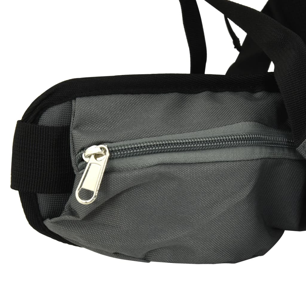 Wandelrugzak 100 L oxford stof grijs is nu te koop bij PeponiXL, paradijselijk wonen!