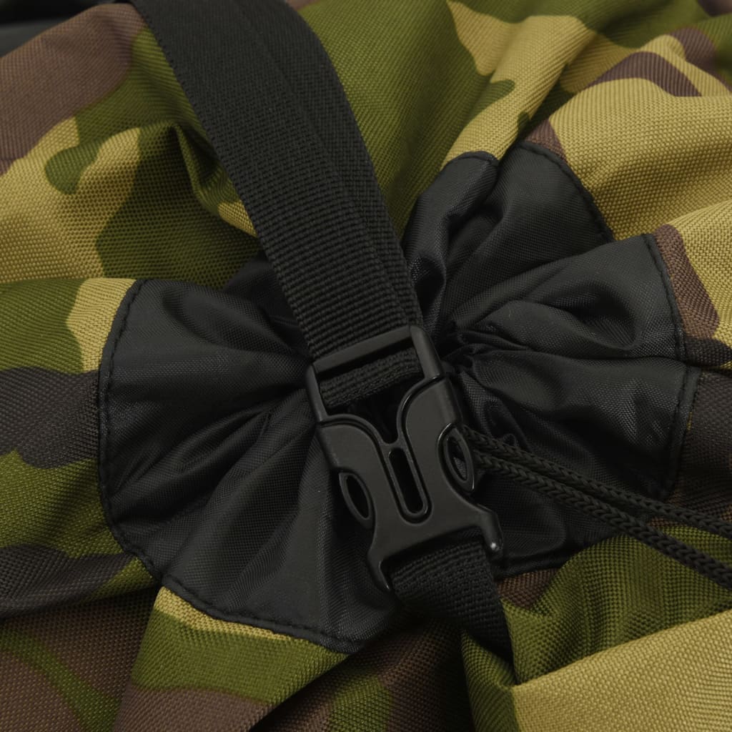 Wandelrugzak 100 L camouflage oxford stof groen is nu te koop bij PeponiXL, paradijselijk wonen!