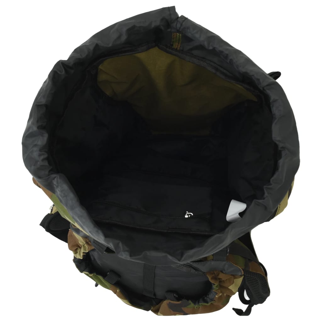 Wandelrugzak 100 L camouflage oxford stof groen is nu te koop bij PeponiXL, paradijselijk wonen!