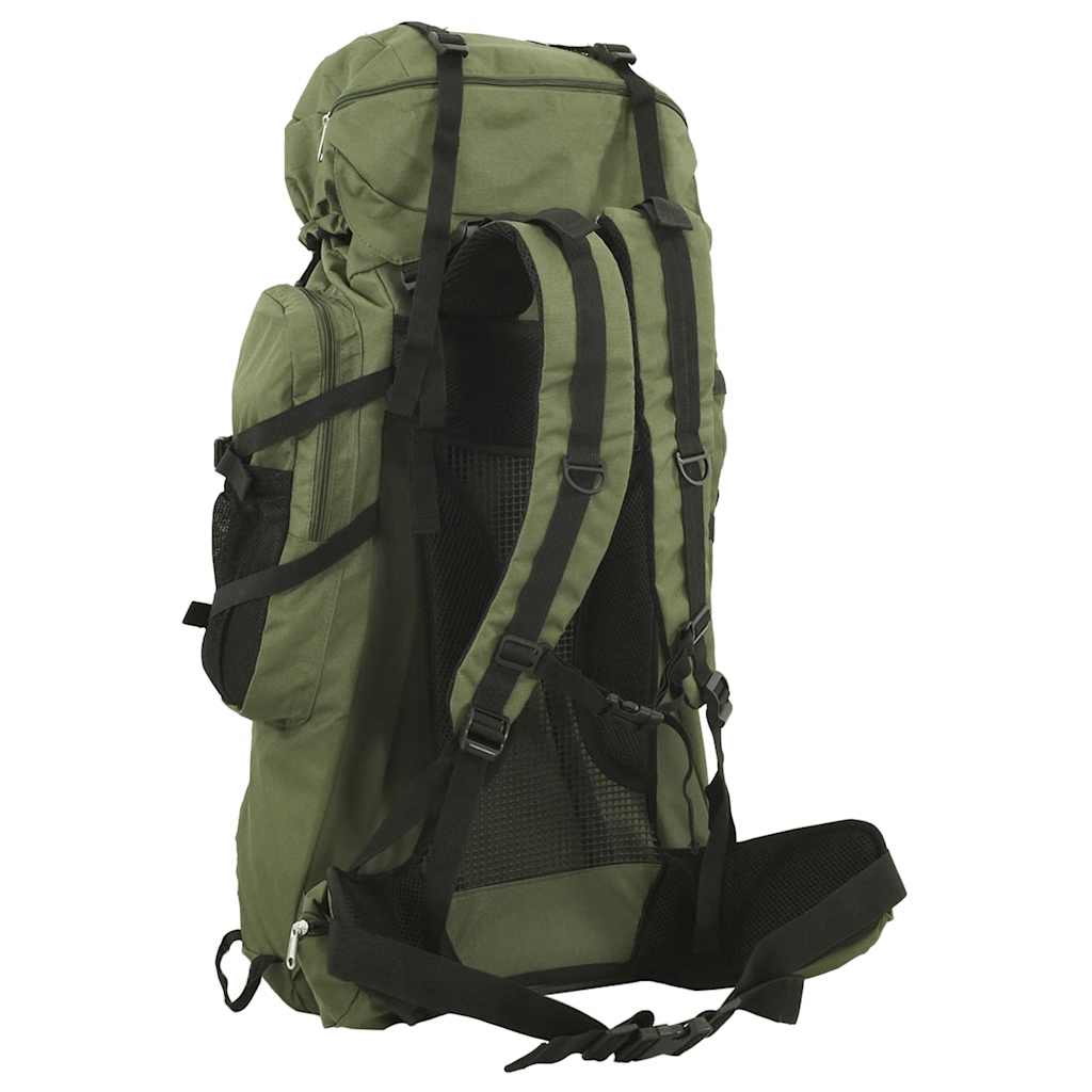 Wandelrugzak 100 L oxford stof legergroen is nu te koop bij PeponiXL, paradijselijk wonen!