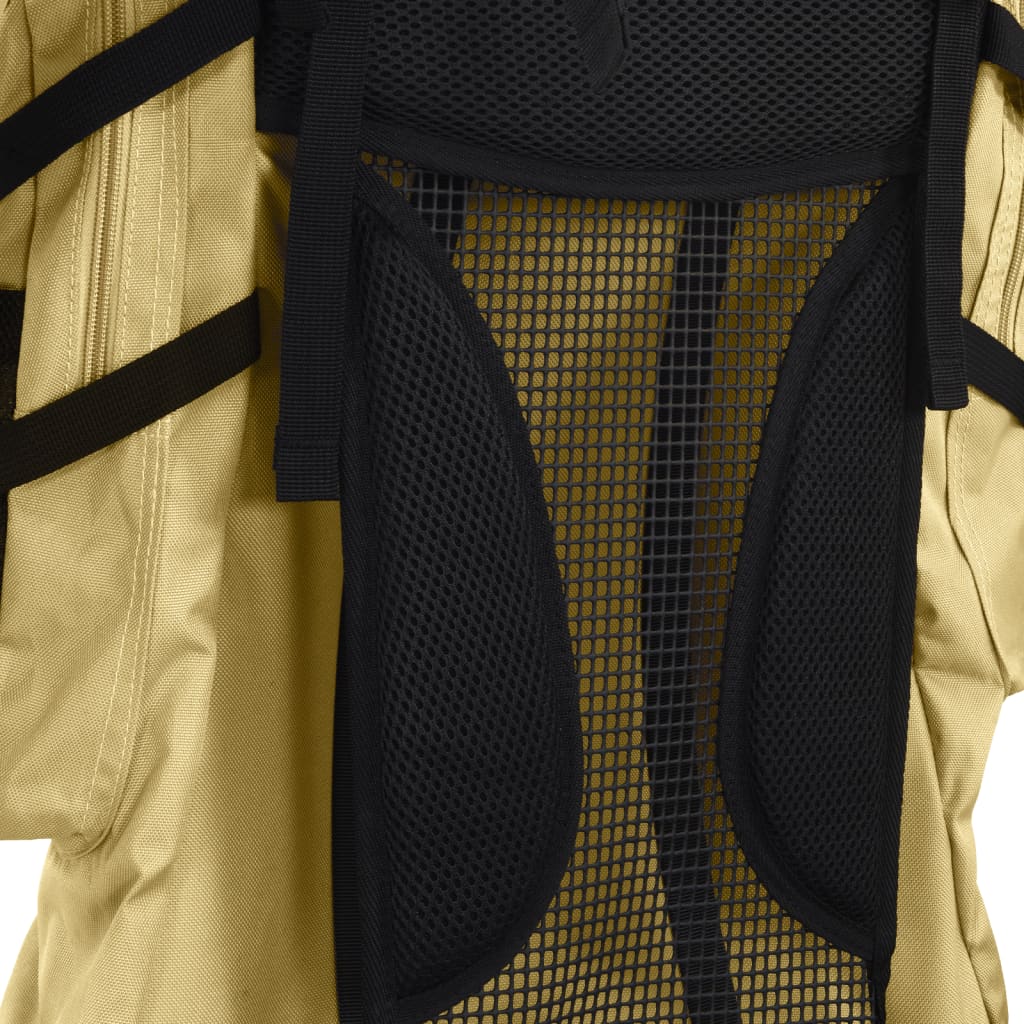 Wandelrugzak 100 L oxford stof kakikleurig is nu te koop bij PeponiXL, paradijselijk wonen!