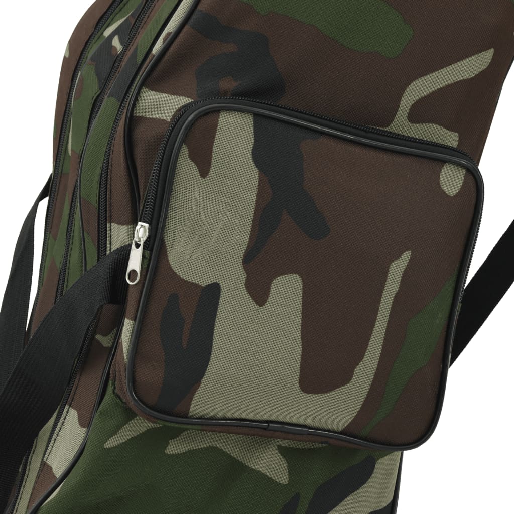 Hengeltas 150 cm camouflage oxford stof groen is nu te koop bij PeponiXL, paradijselijk wonen!