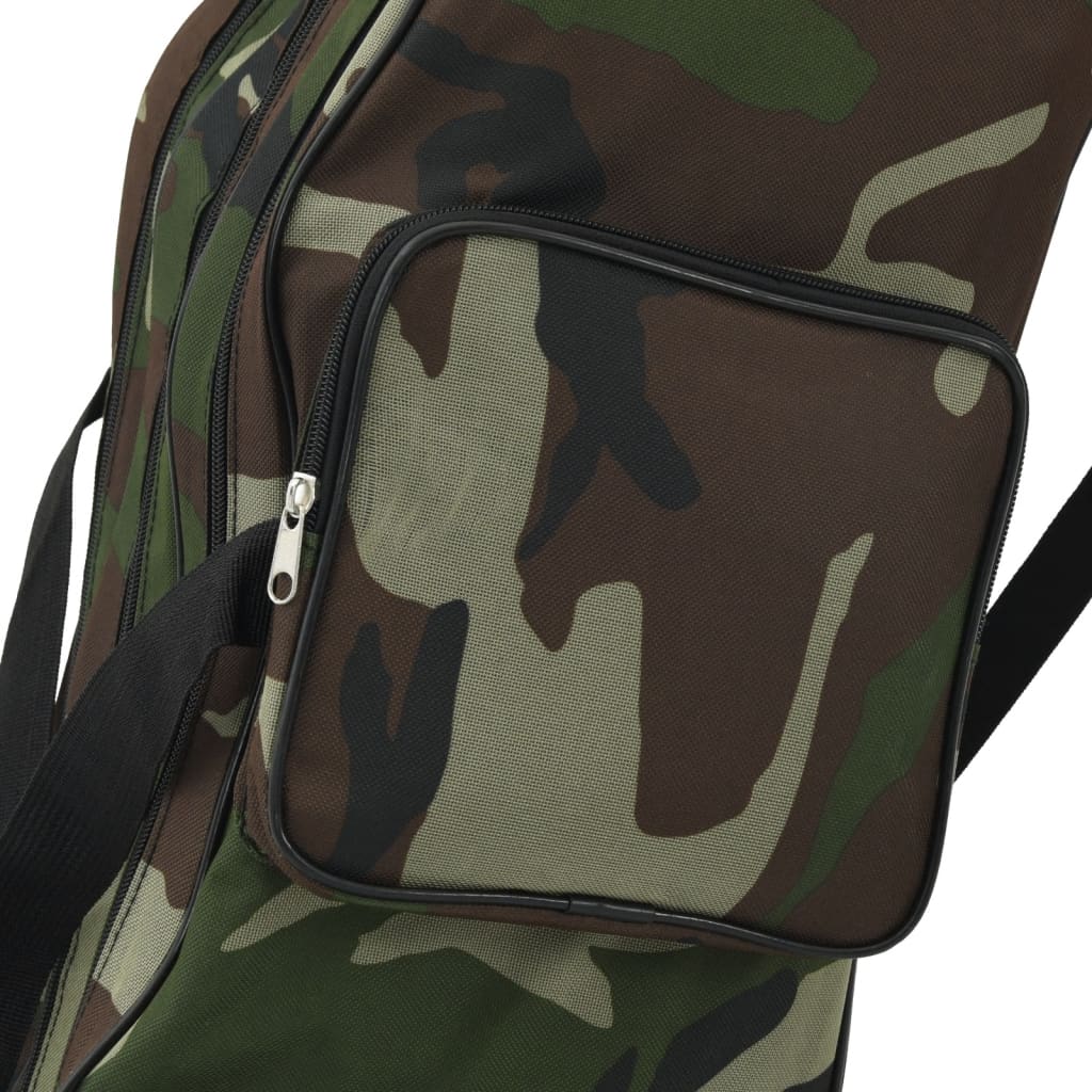 Hengeltas 160 cm camouflage oxford stof groen is nu te koop bij PeponiXL, paradijselijk wonen!