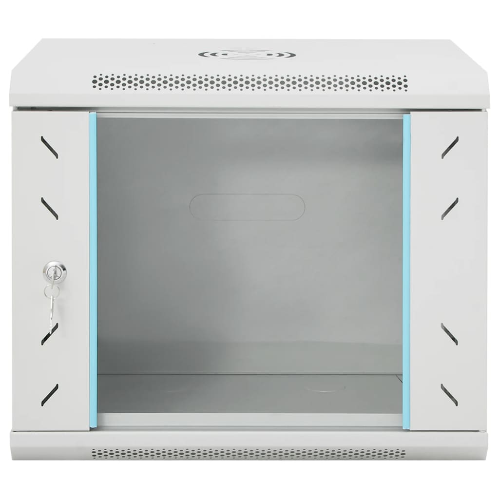 Netwerkkast wandgemonteerd 9U 19" IP20 53x40x45 cm is nu te koop bij PeponiXL, paradijselijk wonen!