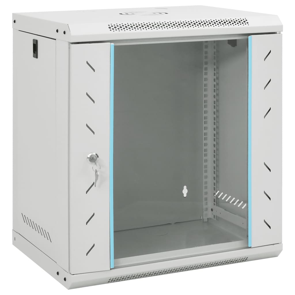 Netwerkkast wandgemonteerd 12U 19" IP20 53x40x60 cm is nu te koop bij PeponiXL, paradijselijk wonen!