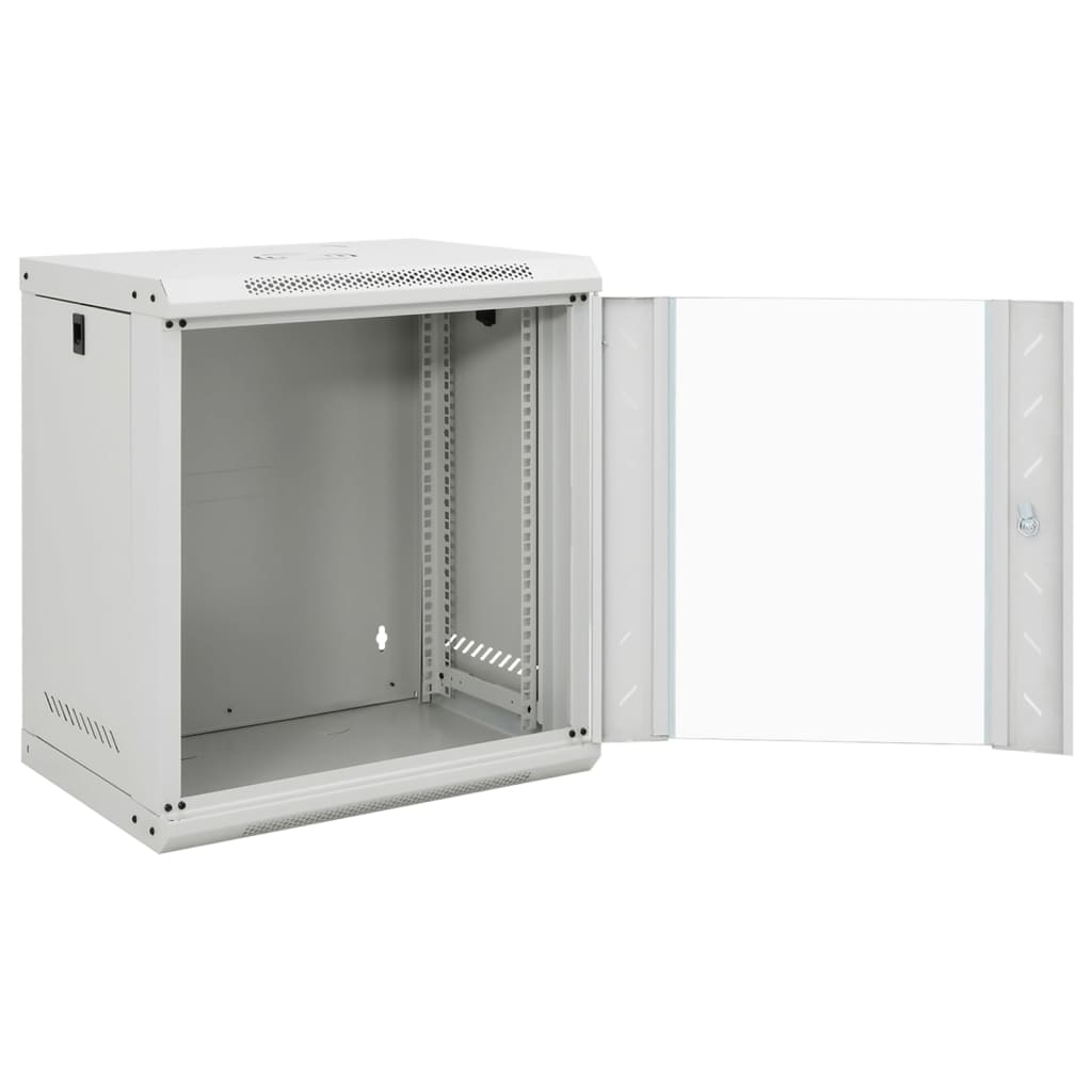 Netwerkkast wandgemonteerd 12U 19" IP20 53x40x60 cm is nu te koop bij PeponiXL, paradijselijk wonen!