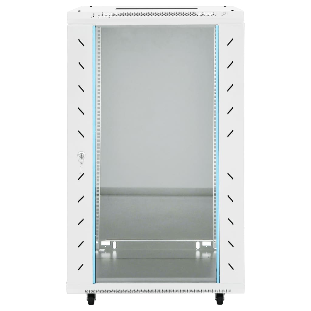 Netwerkkast met draaiwieltjes 18U 19" IP20 60x60x100 cm is nu te koop bij PeponiXL, paradijselijk wonen!