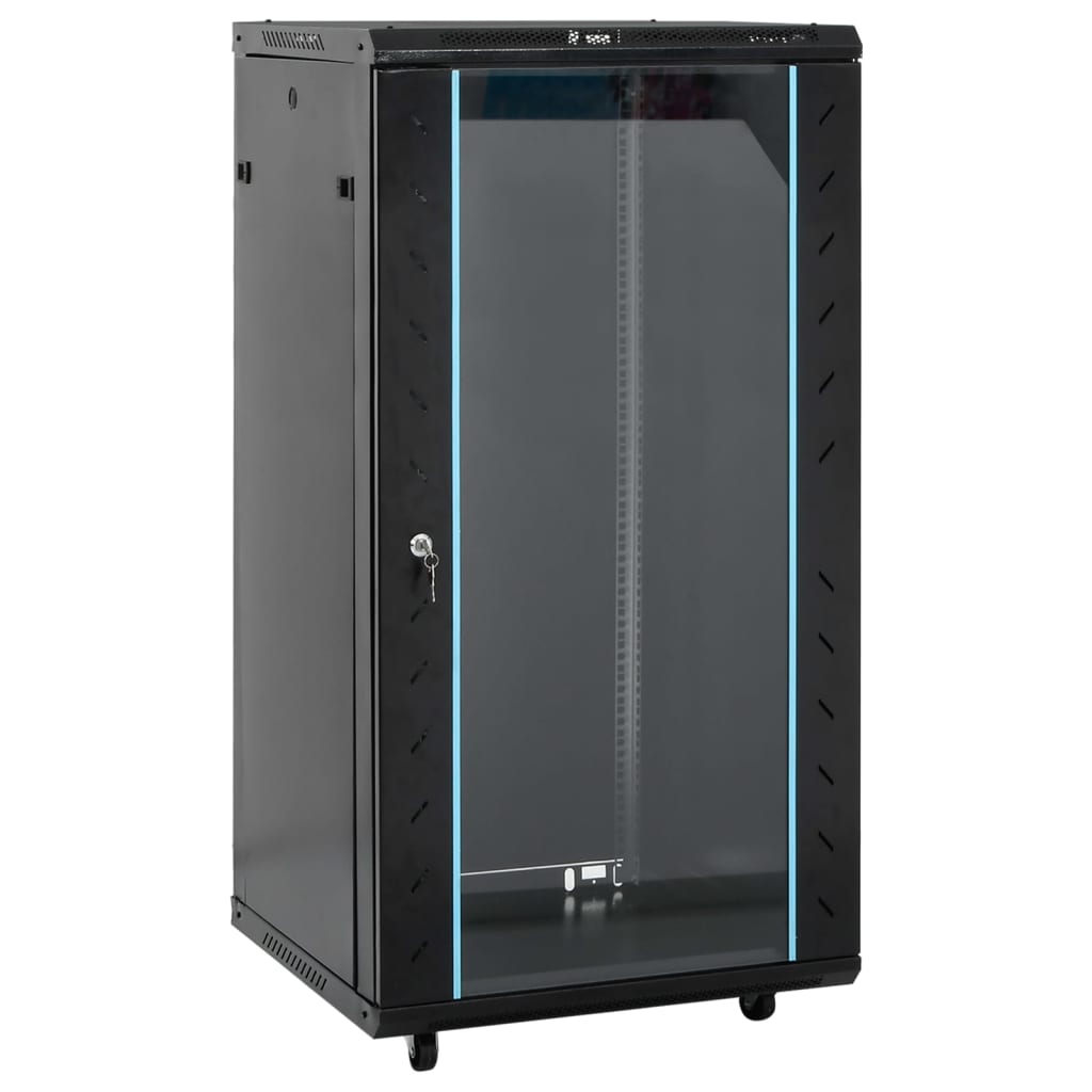 22U Netwerkkast met Draaipoten 19" IP20 60x60x120 cm is nu te koop bij PeponiXL, paradijselijk wonen!