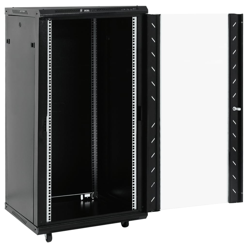22U Netwerkkast met Draaipoten 19" IP20 60x60x120 cm is nu te koop bij PeponiXL, paradijselijk wonen!
