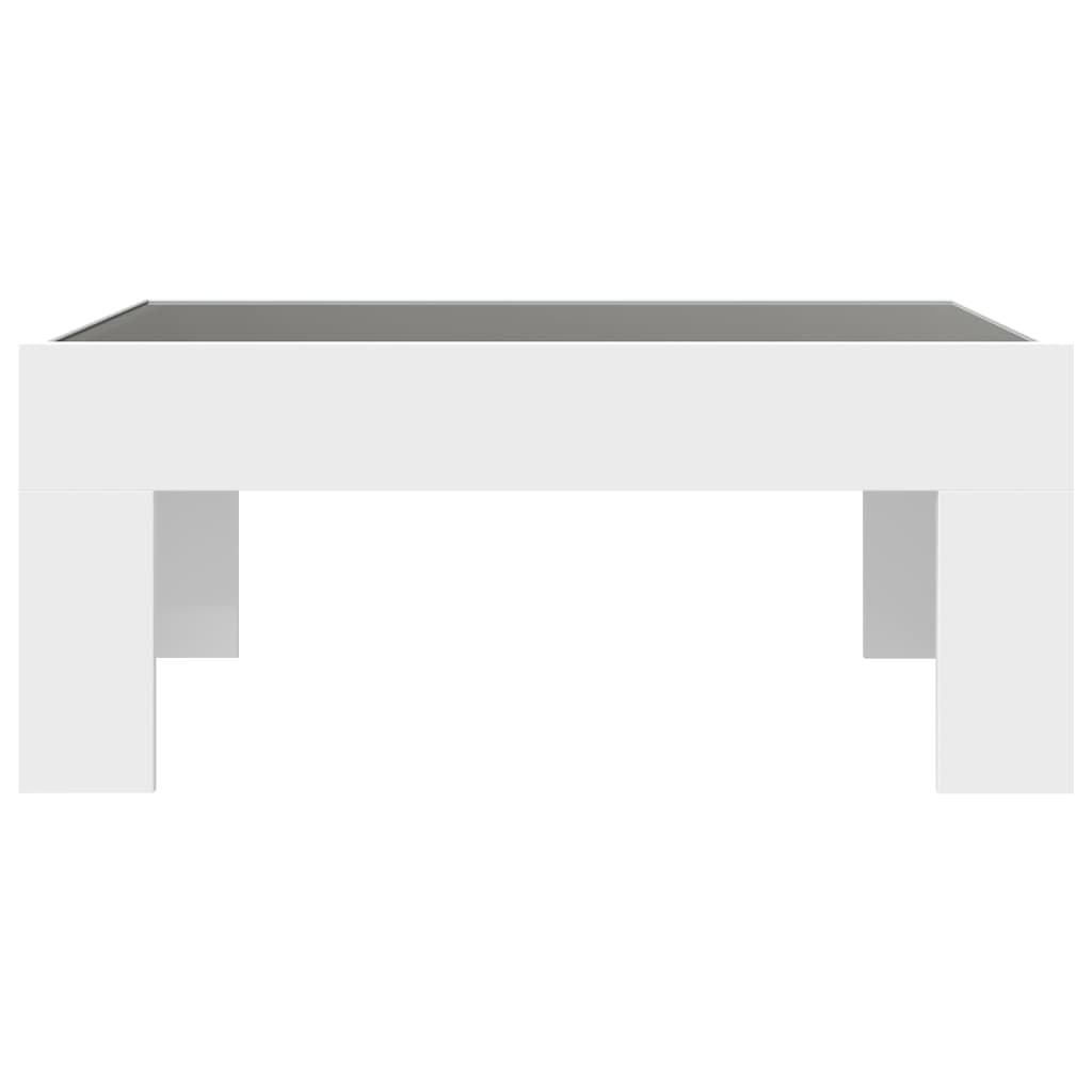 Salontafel met Infinity LED 70x50x30 cm wit is nu te koop bij PeponiXL, paradijselijk wonen!