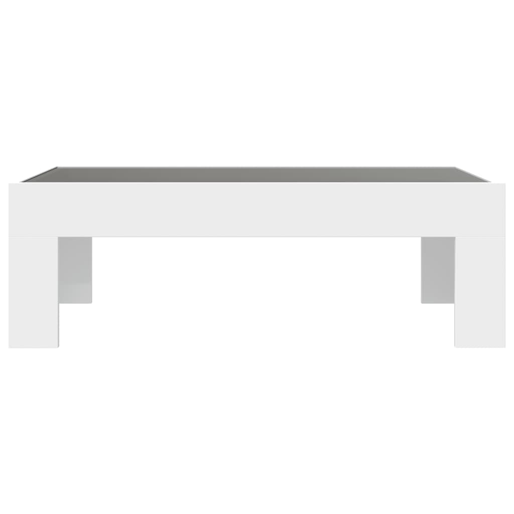 Salontafel met Infinity LED 90x50x30 cm wit is nu te koop bij PeponiXL, paradijselijk wonen!