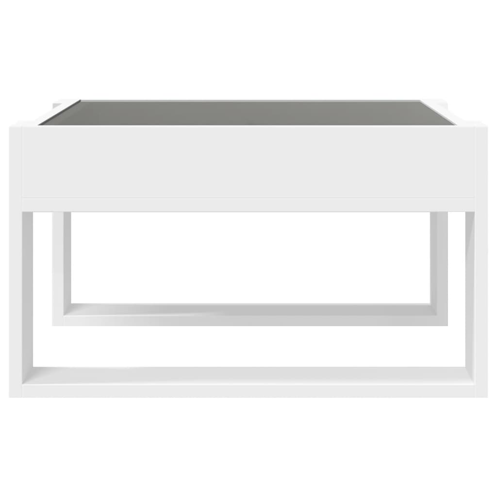 Salontafel met Infinity LED 50x53x30 cm wit is nu te koop bij PeponiXL, paradijselijk wonen!