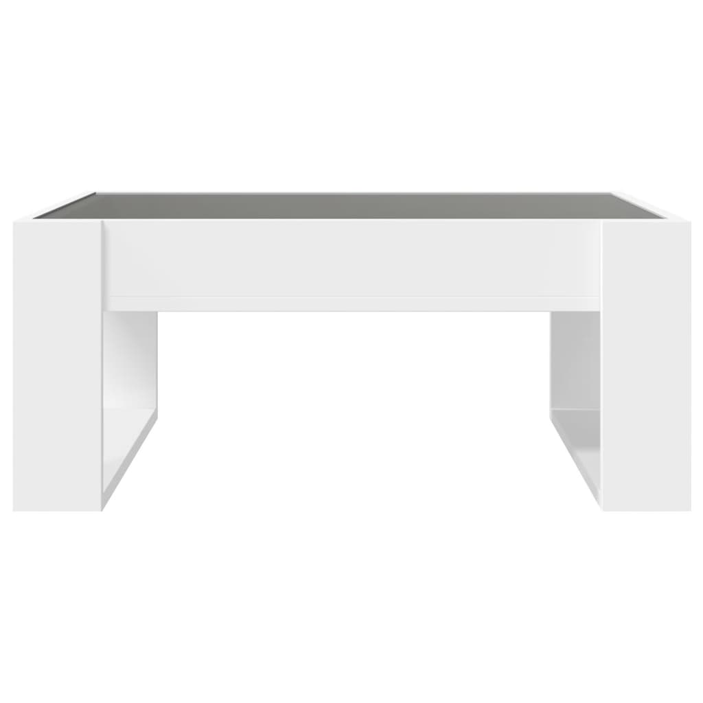 Salontafel met Infinity LED 70x53x30 cm wit is nu te koop bij PeponiXL, paradijselijk wonen!