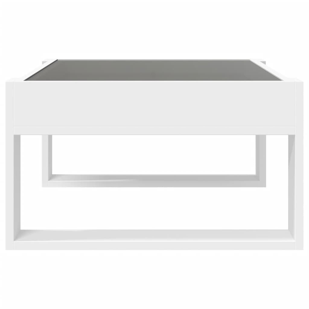 Salontafel met Infinity LED 70x53x30 cm wit is nu te koop bij PeponiXL, paradijselijk wonen!