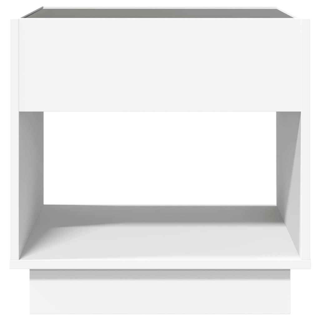 Salontafel met Infinity LED 50x50x50 cm wit is nu te koop bij PeponiXL, paradijselijk wonen!
