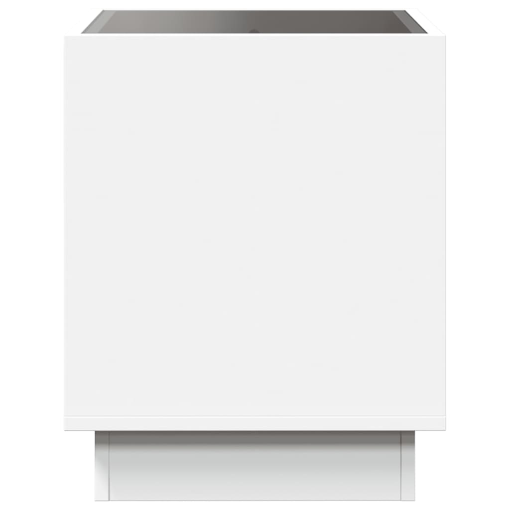 Salontafel met Infinity LED 50x50x50 cm wit is nu te koop bij PeponiXL, paradijselijk wonen!