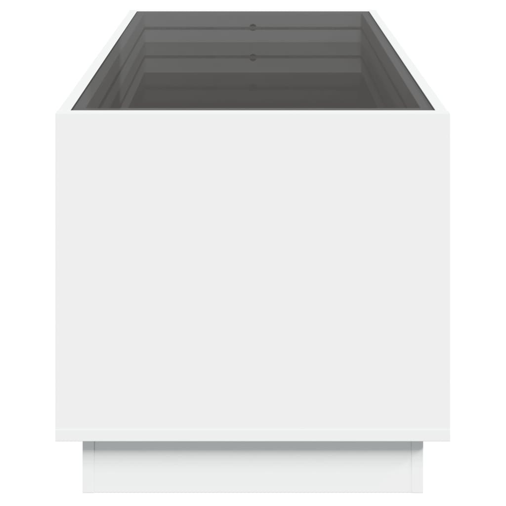 Salontafel met Infinity LED 90x50x50 cm wit is nu te koop bij PeponiXL, paradijselijk wonen!