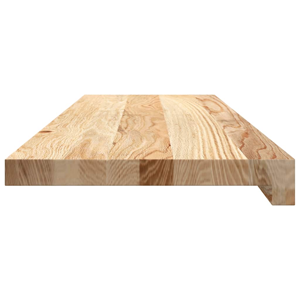 Traptreden 8 st 80x25x2 cm onbehandeld massief eikenhout is nu te koop bij PeponiXL, paradijselijk wonen!