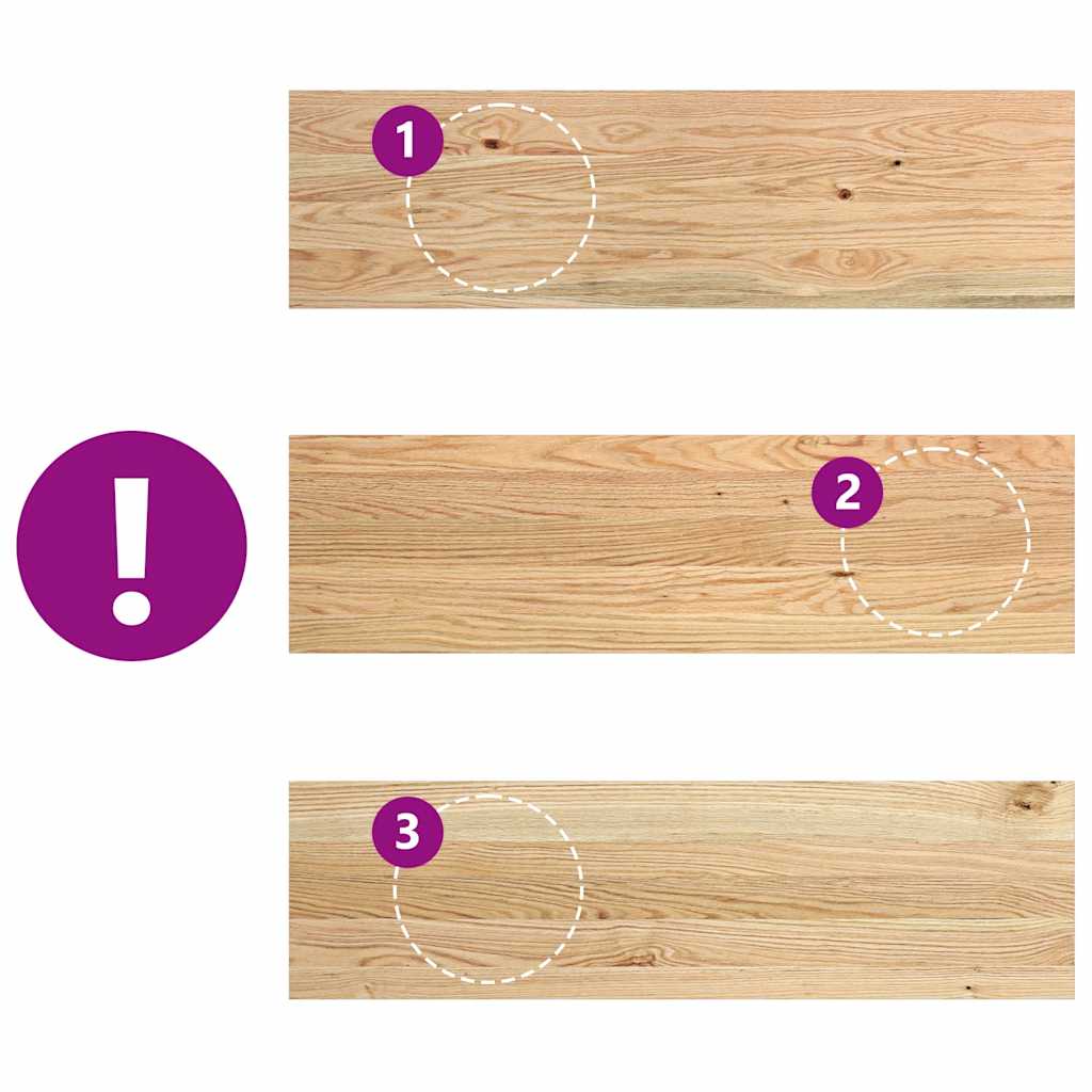 Traptreden 8 st 90x25x2 cm onbehandeld massief eikenhout is nu te koop bij PeponiXL, paradijselijk wonen!