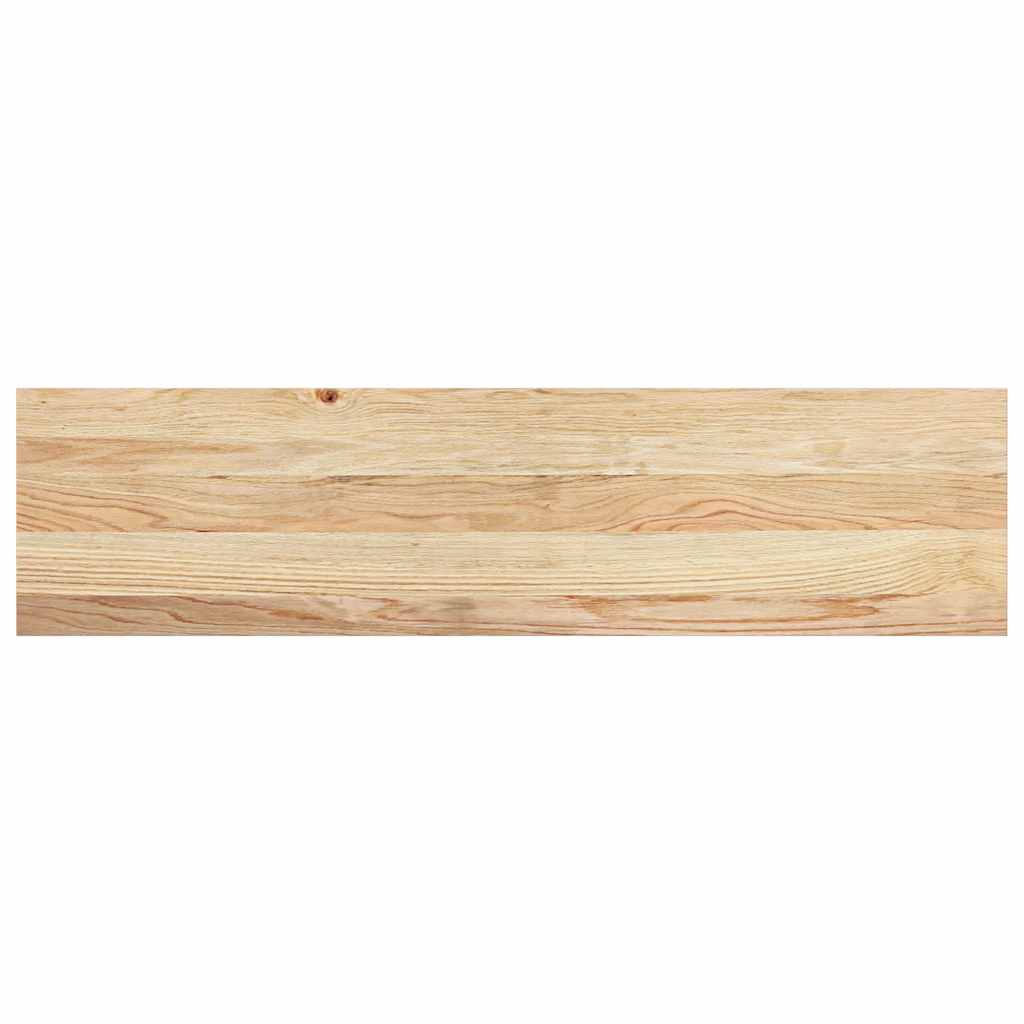 Traptreden 8 st 100x30x2 cm onbehandeld massief eikenhout is nu te koop bij PeponiXL, paradijselijk wonen!