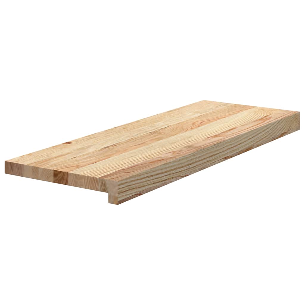Traptreden 12 st 70x30x2 cm onbehandeld massief eikenhout is nu te koop bij PeponiXL, paradijselijk wonen!