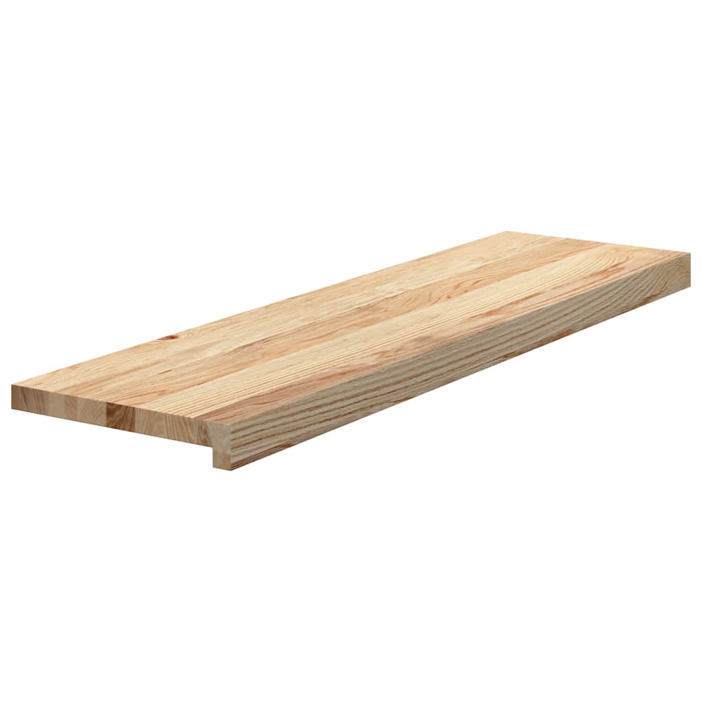 Traptreden 12 st 90x30x2 cm onbehandeld massief eikenhout is nu te koop bij PeponiXL, paradijselijk wonen!