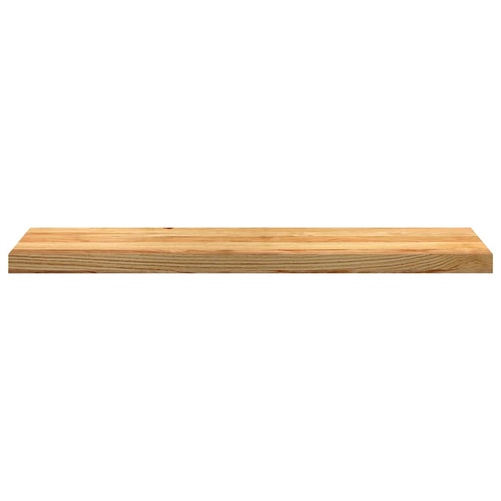 Traptreden 4 st 100x25x2 cm massief eikenhout lichtbruin is nu te koop bij PeponiXL, paradijselijk wonen!