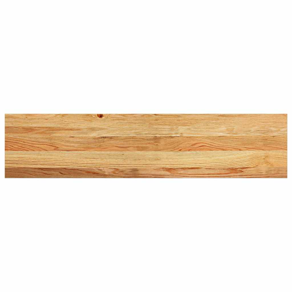 Traptreden 4 st 110x25x2 cm massief eikenhout lichtbruin is nu te koop bij PeponiXL, paradijselijk wonen!
