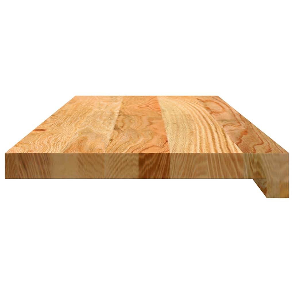 Traptreden 8 st 70x30x2 cm massief eikenhout lichtbruin is nu te koop bij PeponiXL, paradijselijk wonen!