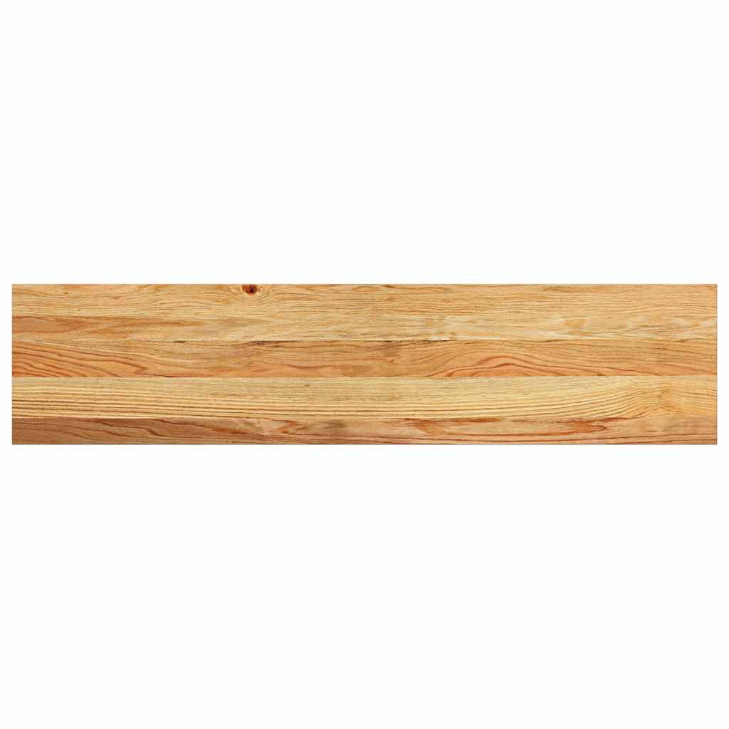 Traptreden 8 st 110x30x2 cm massief eikenhout lichtbruin is nu te koop bij PeponiXL, paradijselijk wonen!