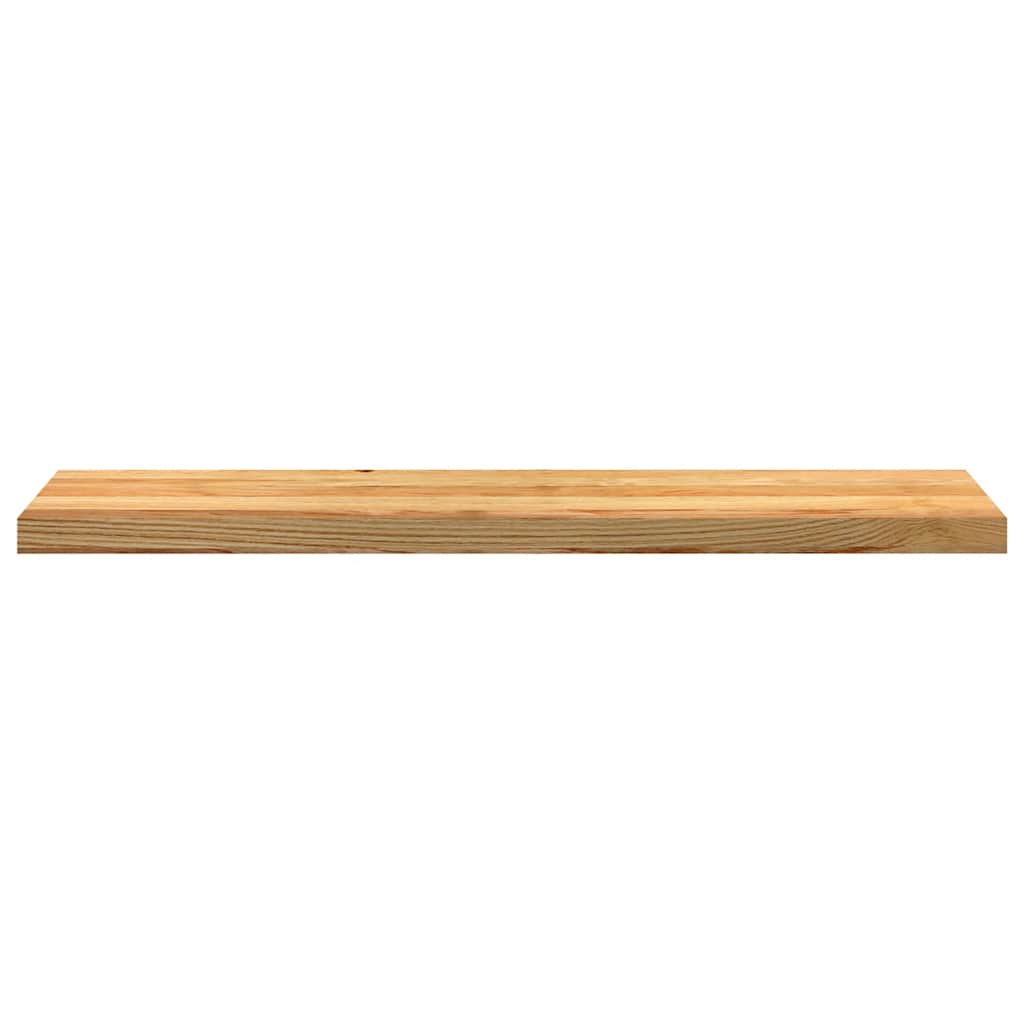 Traptreden 8 st 110x30x2 cm massief eikenhout lichtbruin is nu te koop bij PeponiXL, paradijselijk wonen!