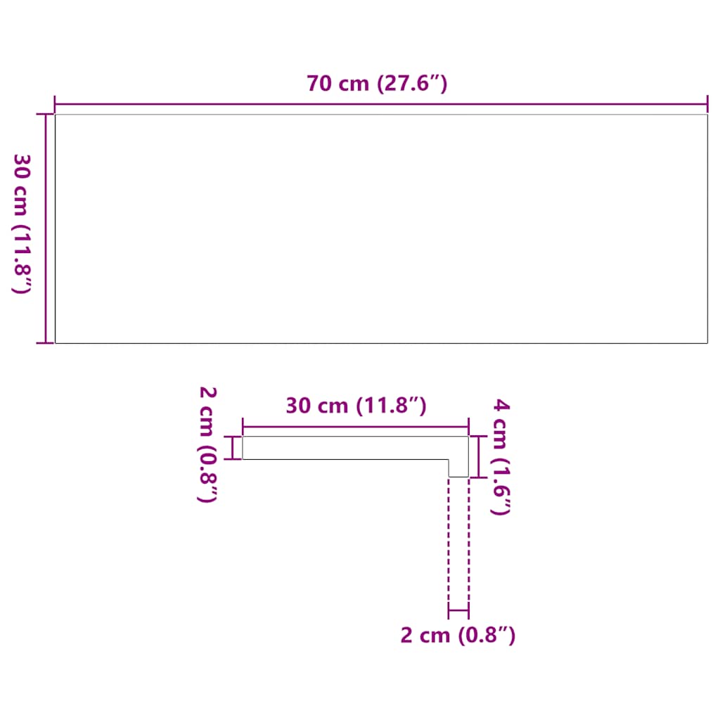 Traptreden 16 st 70x30x2 cm massief eikenhout lichtbruin is nu te koop bij PeponiXL, paradijselijk wonen!