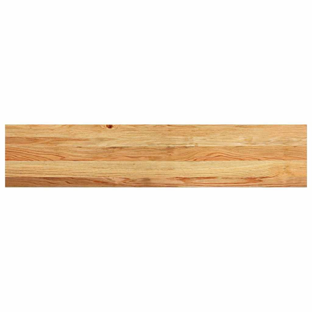 Traptreden 16 st 120x30x2 cm massief eikenhout lichtbruin is nu te koop bij PeponiXL, paradijselijk wonen!